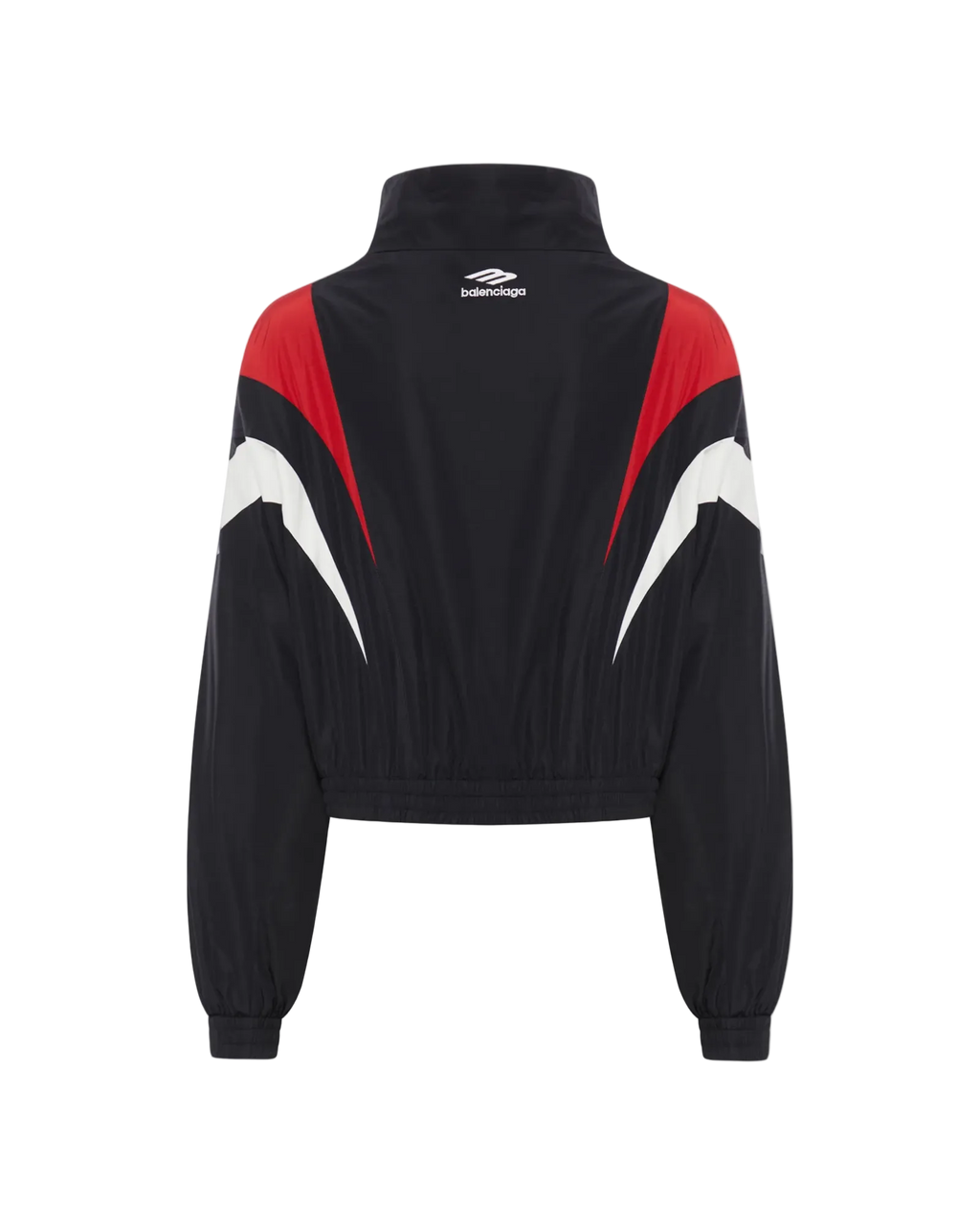 Balenciaga 3B Sports Icon Track Jacket 'Red Black'