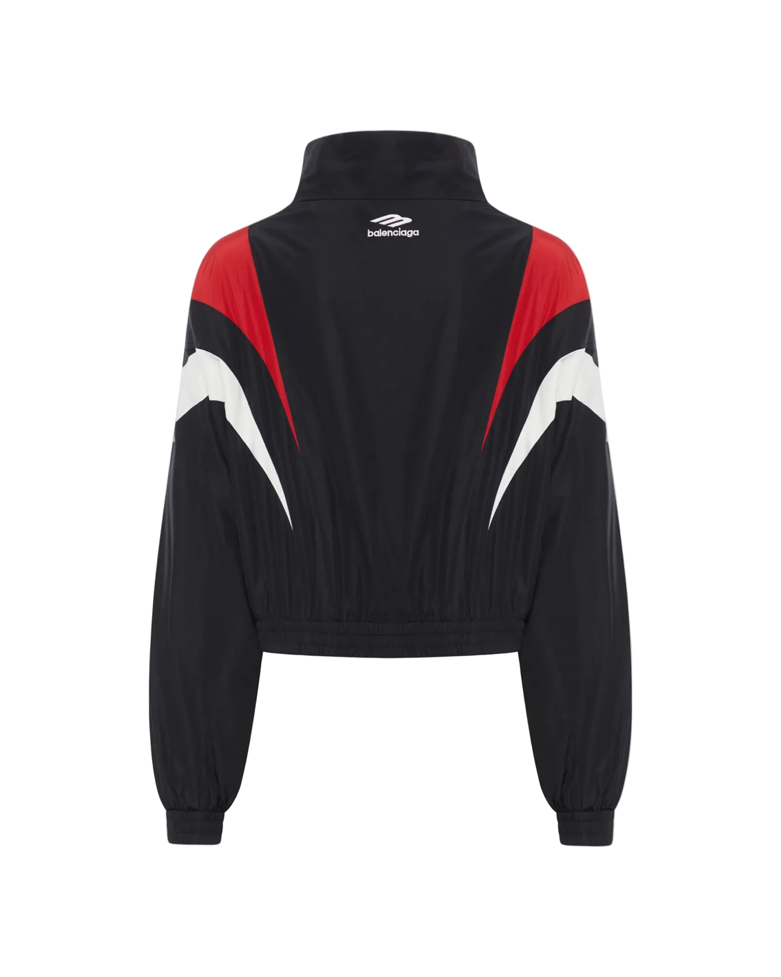 Balenciaga 3B Sports Icon Track Jacket 'Red Black'