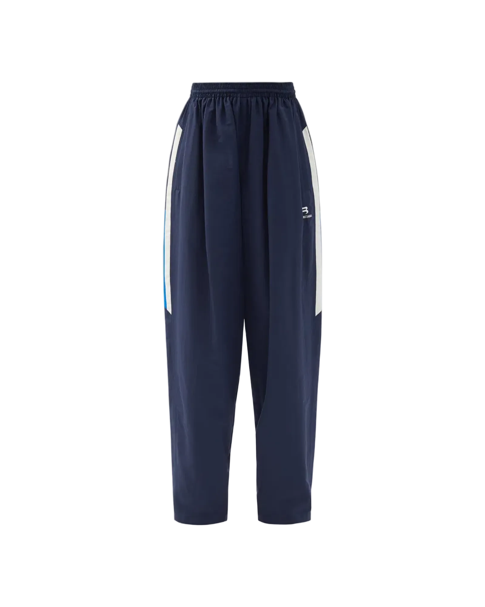 Balenciaga Sporty B Embroidered Track Pants 'Navy Blue'