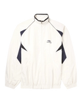 Balenciaga Oversized Logo-Embroidered Panelled Shell Track Jacket 'White'