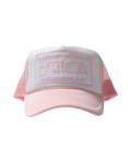Chrome Hearts CH Hollywood Trucker Hat 'Pink/White'