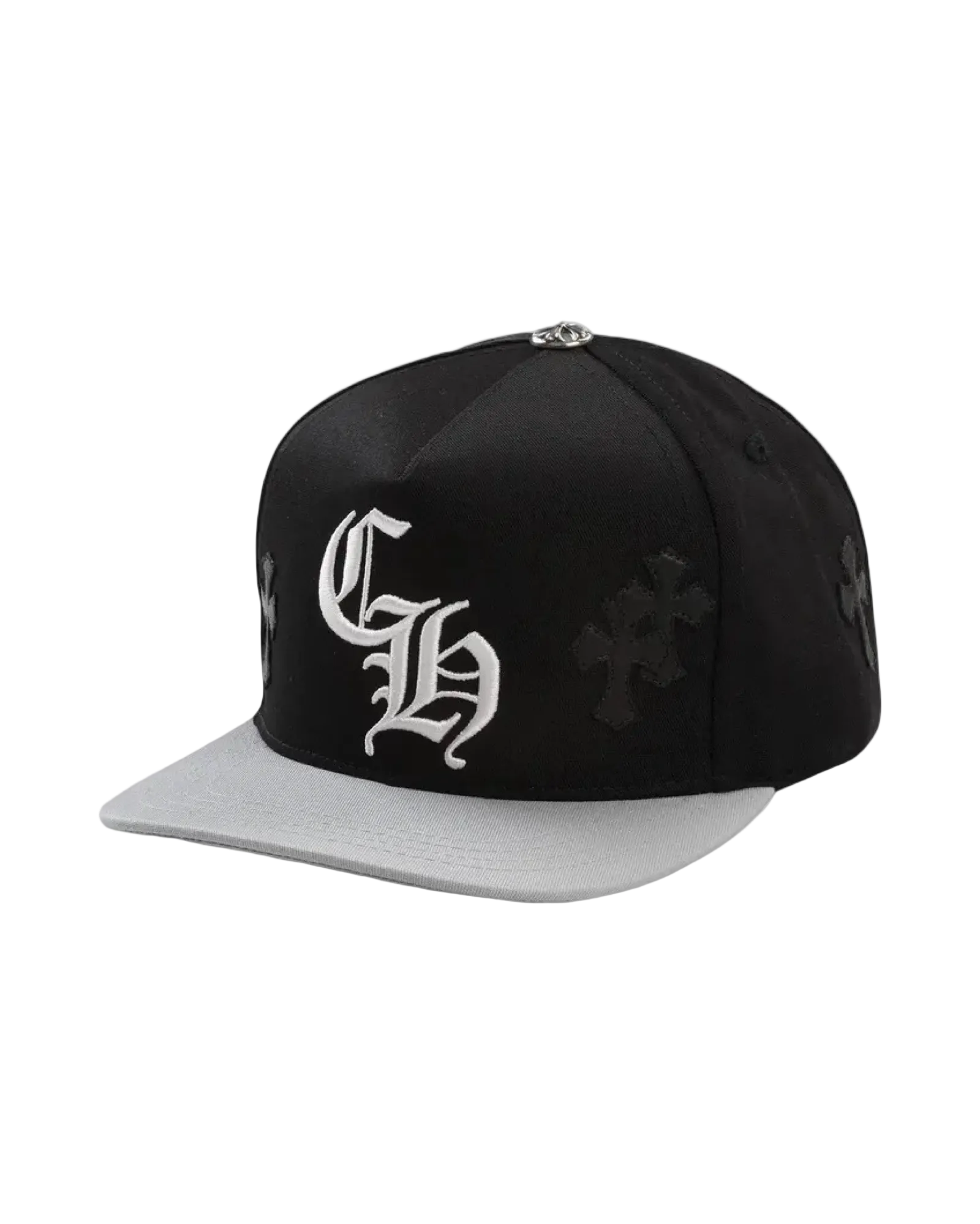 Chrome Hearts Cross Patch Hat 'Black/White'
