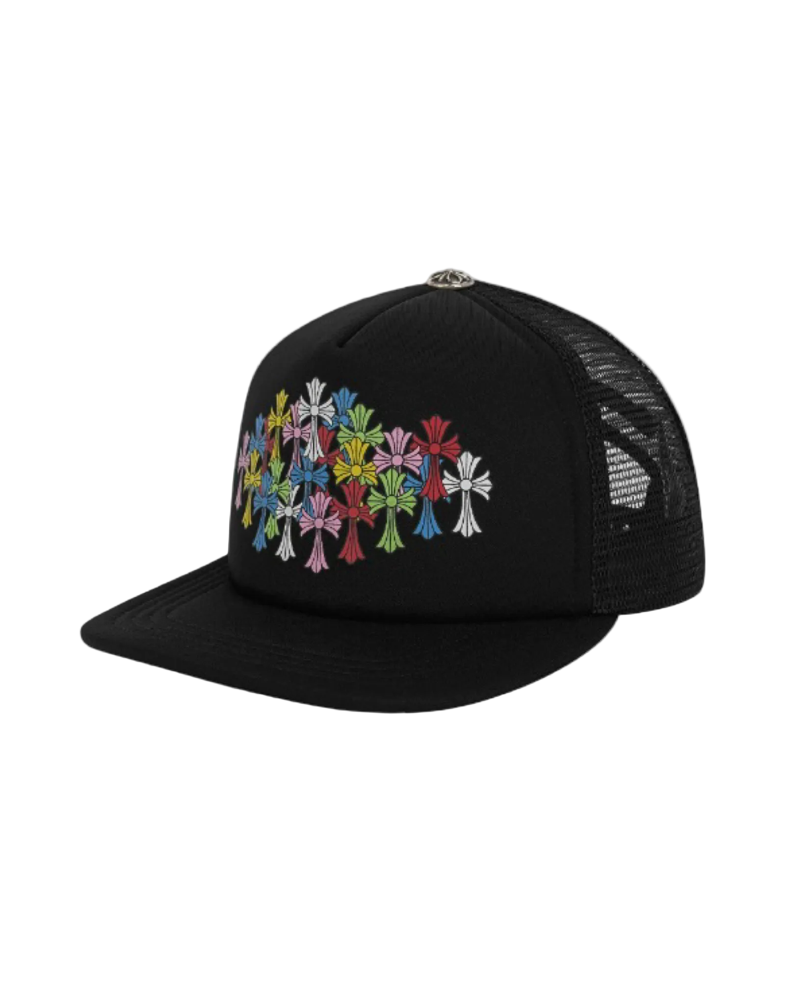 Chrome Hearts Multi Color Crosses Trucker Hat 'Black'