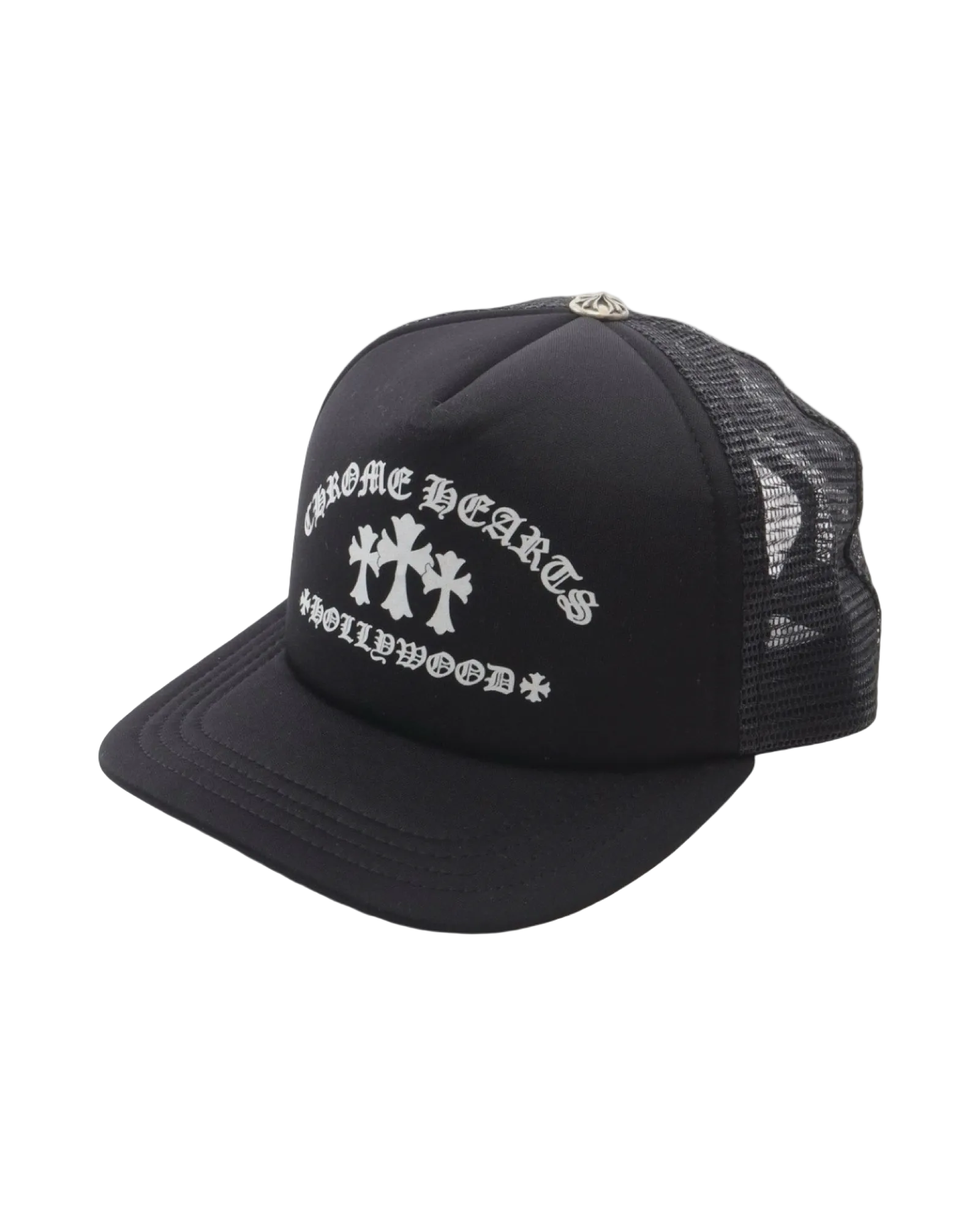 Chrome Hearts Hollywood Cross "King Taco" Trucker Hat 'Black'