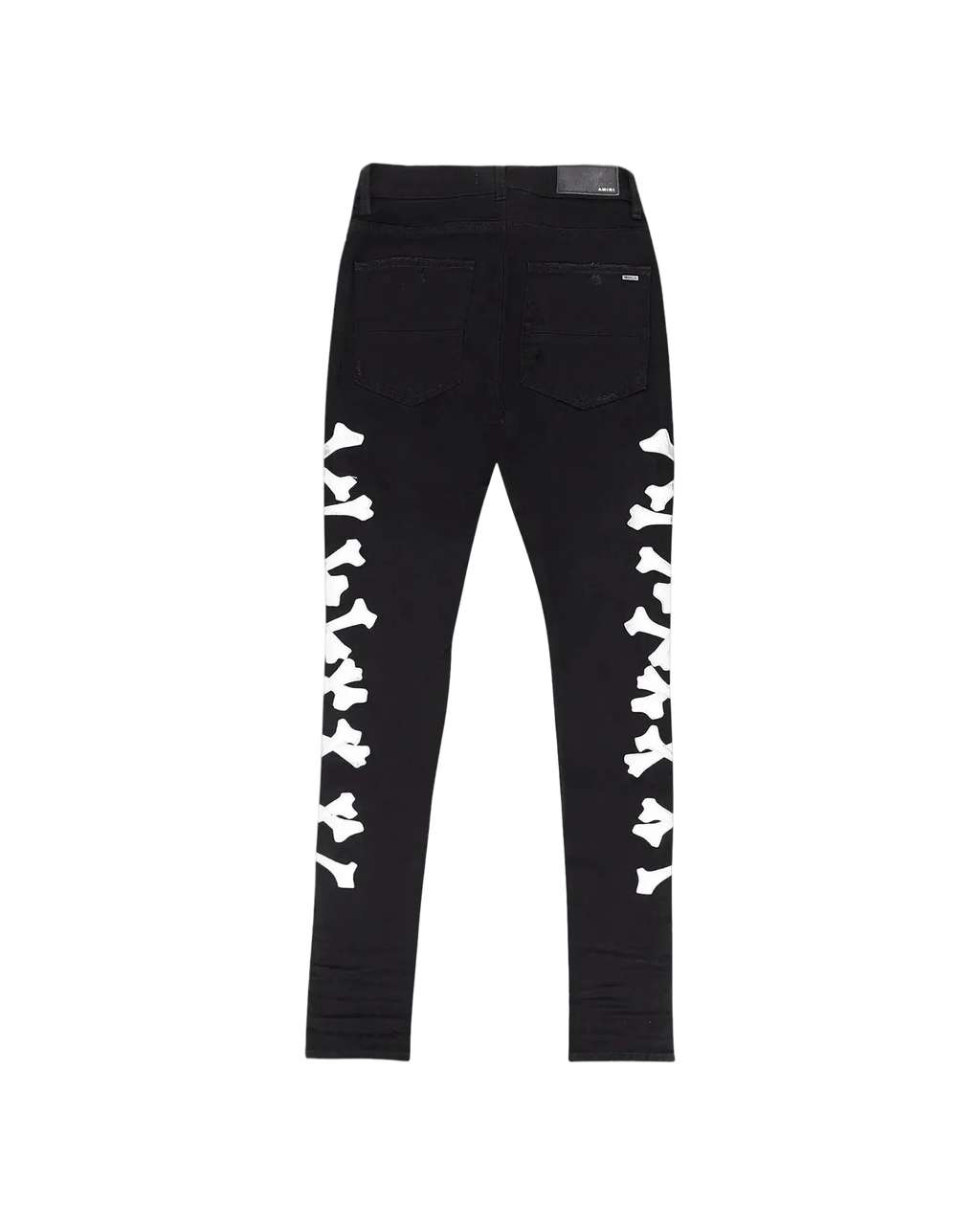 Amiri Bones Skinny Jeans 'Black/Silver'