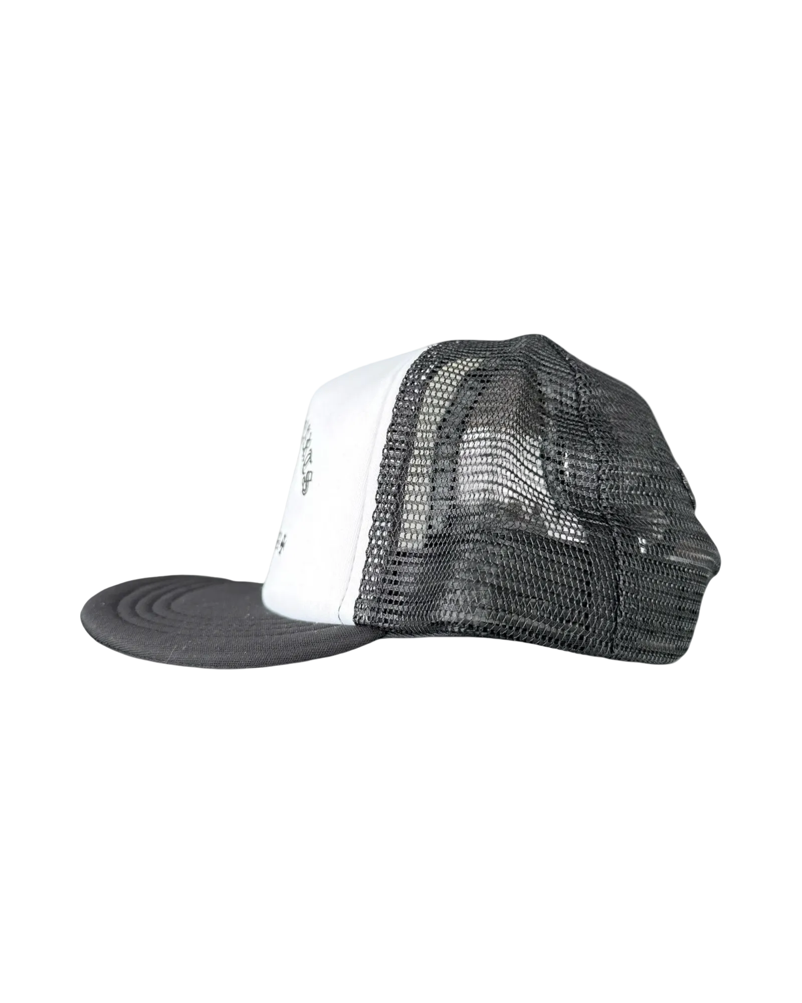 Chrome Hearts Hollywood Cross "King Taco" Trucker Hat 'White/Black'