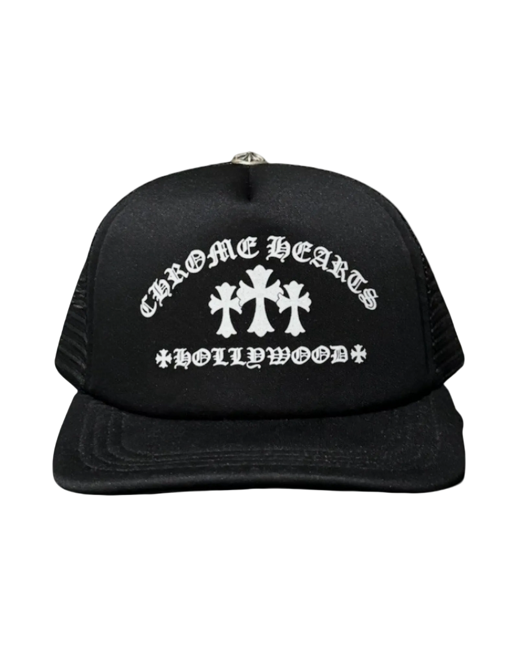 Chrome Hearts Hollywood Cross "King Taco" Trucker Hat 'Black'