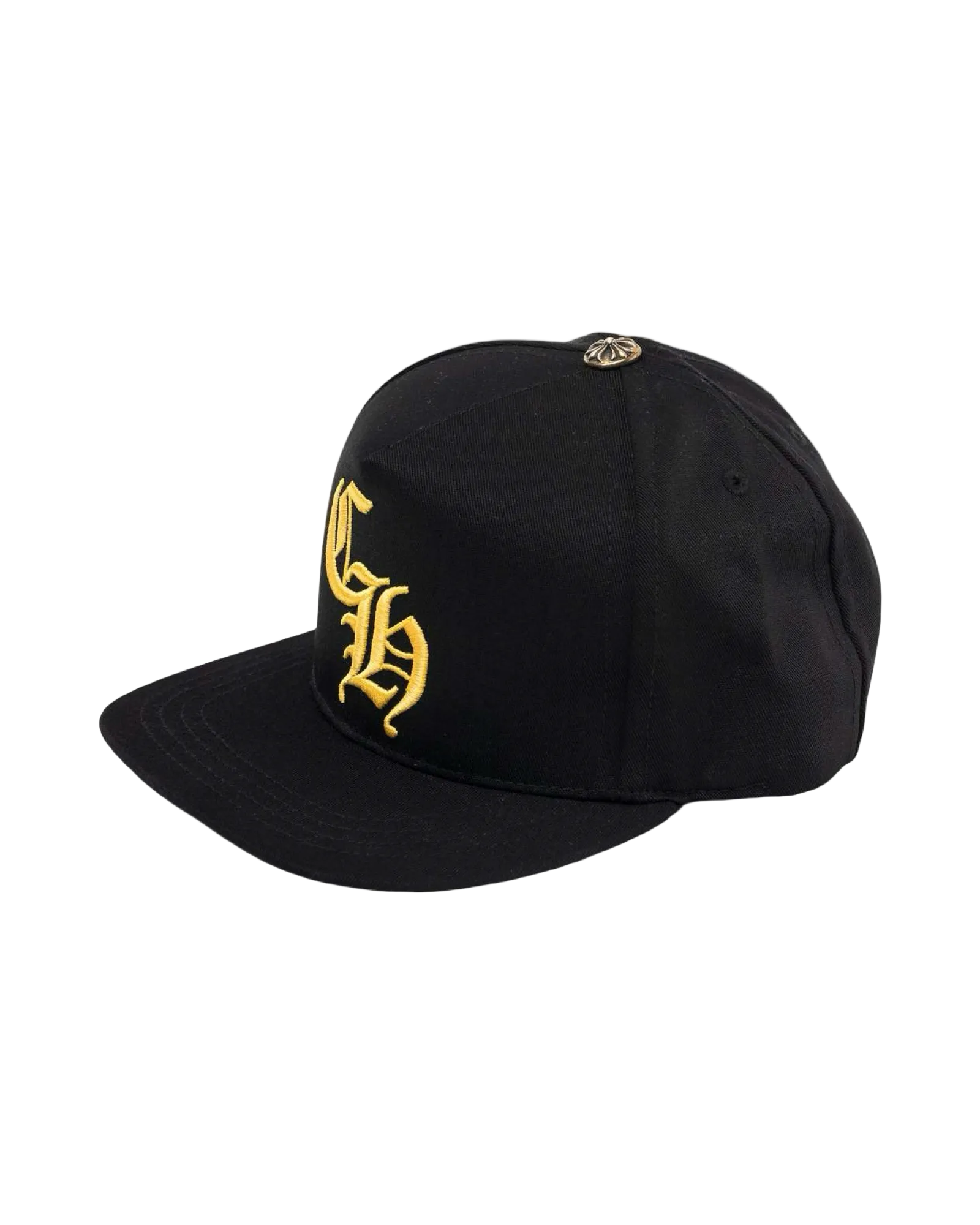 Chrome Hearts CH Baseball Hat 'Gold/Black'