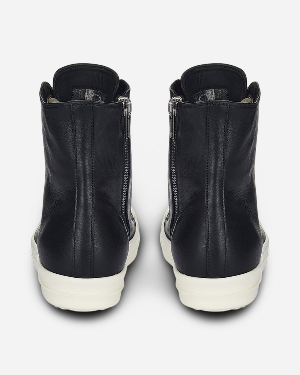 Rick Owens Porterville JumboLaced High Top Leather Sneakers 'Black'