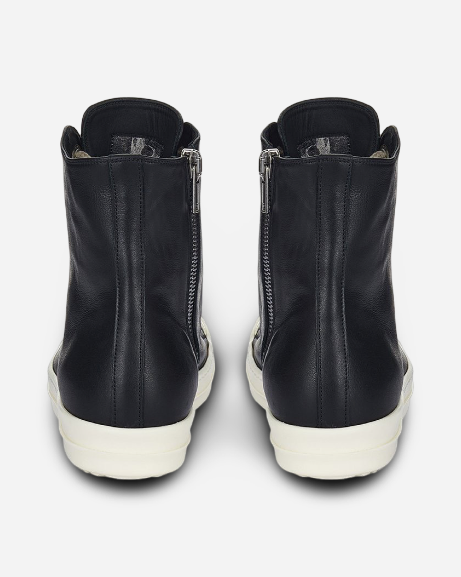 Rick Owens Porterville JumboLaced High Top Leather Sneakers 'Black'
