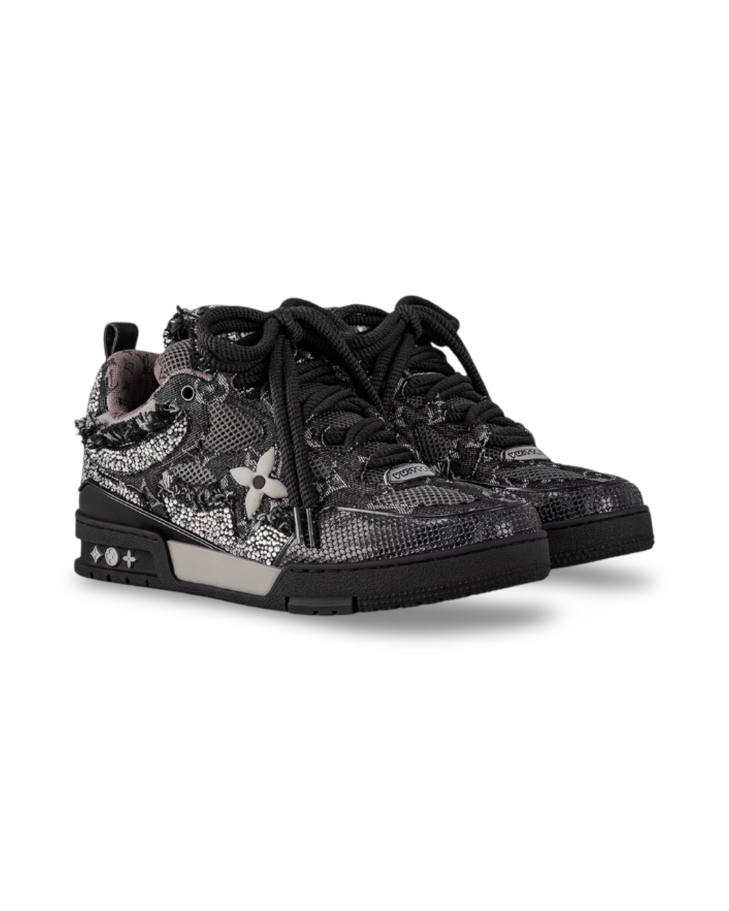 Louis Vuitton LV Skate Sneaker 'Black Swarovski'