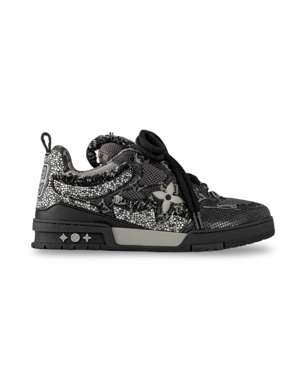Louis Vuitton LV Skate Sneaker 'Black Swarovski'