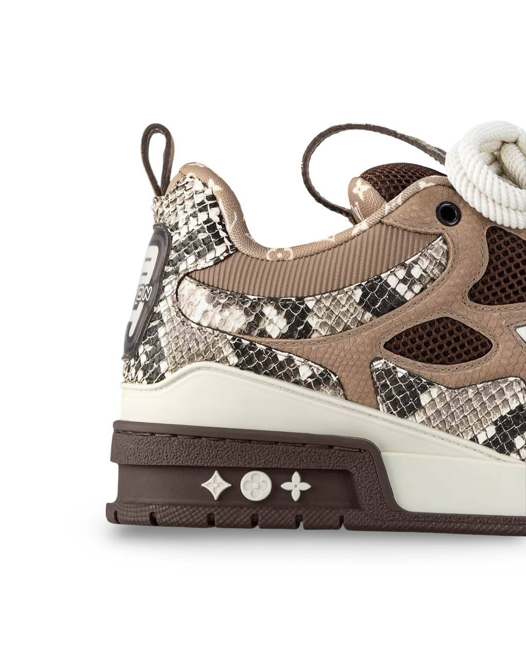 Louis Vuitton LV Skate Sneaker 'Brown Snakeskin'