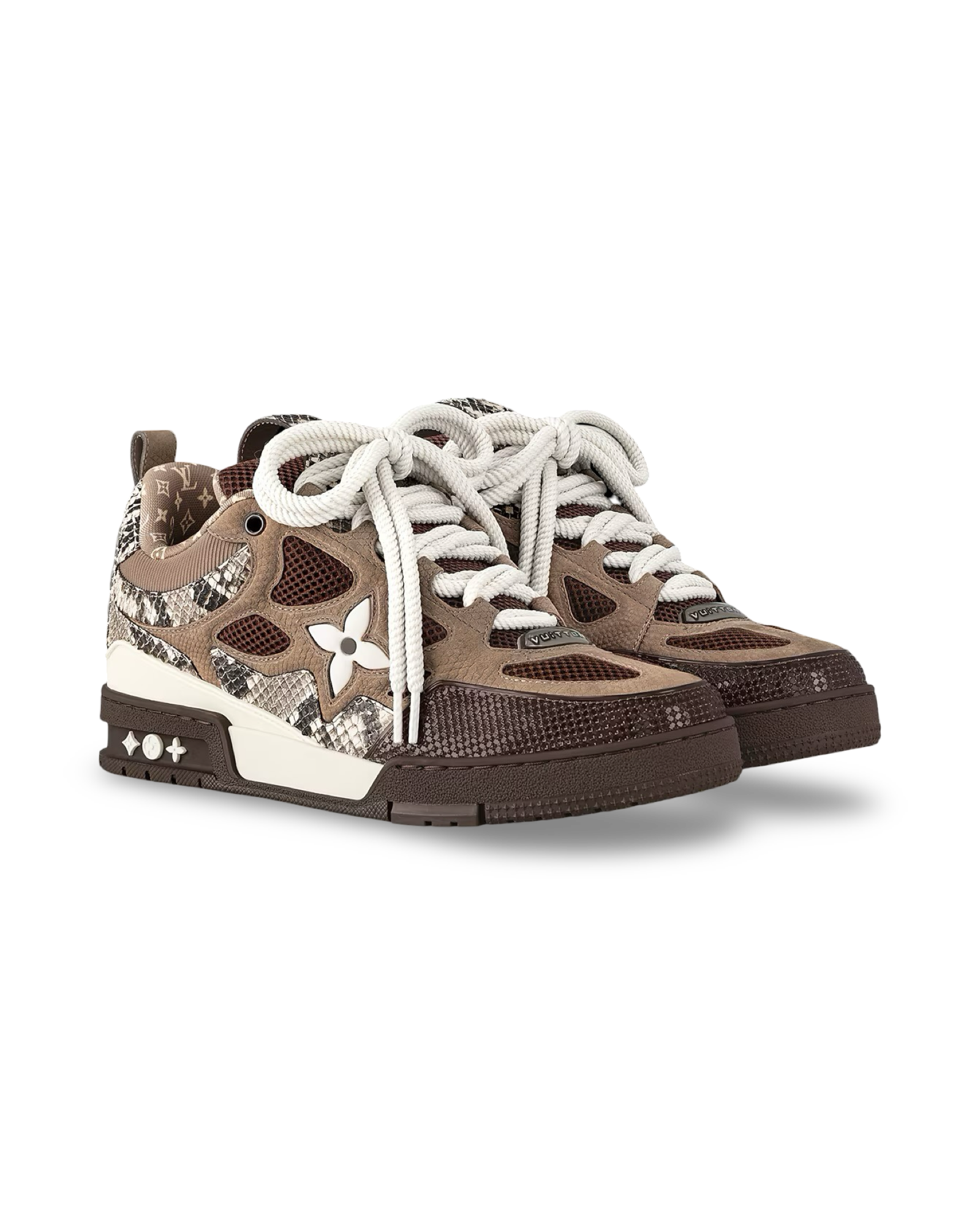 Louis Vuitton LV Skate Sneaker 'Brown Snakeskin'