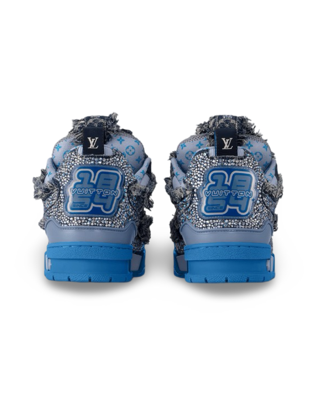 Louis Vuitton LV Skate Sneaker 'Blue Swarovski'