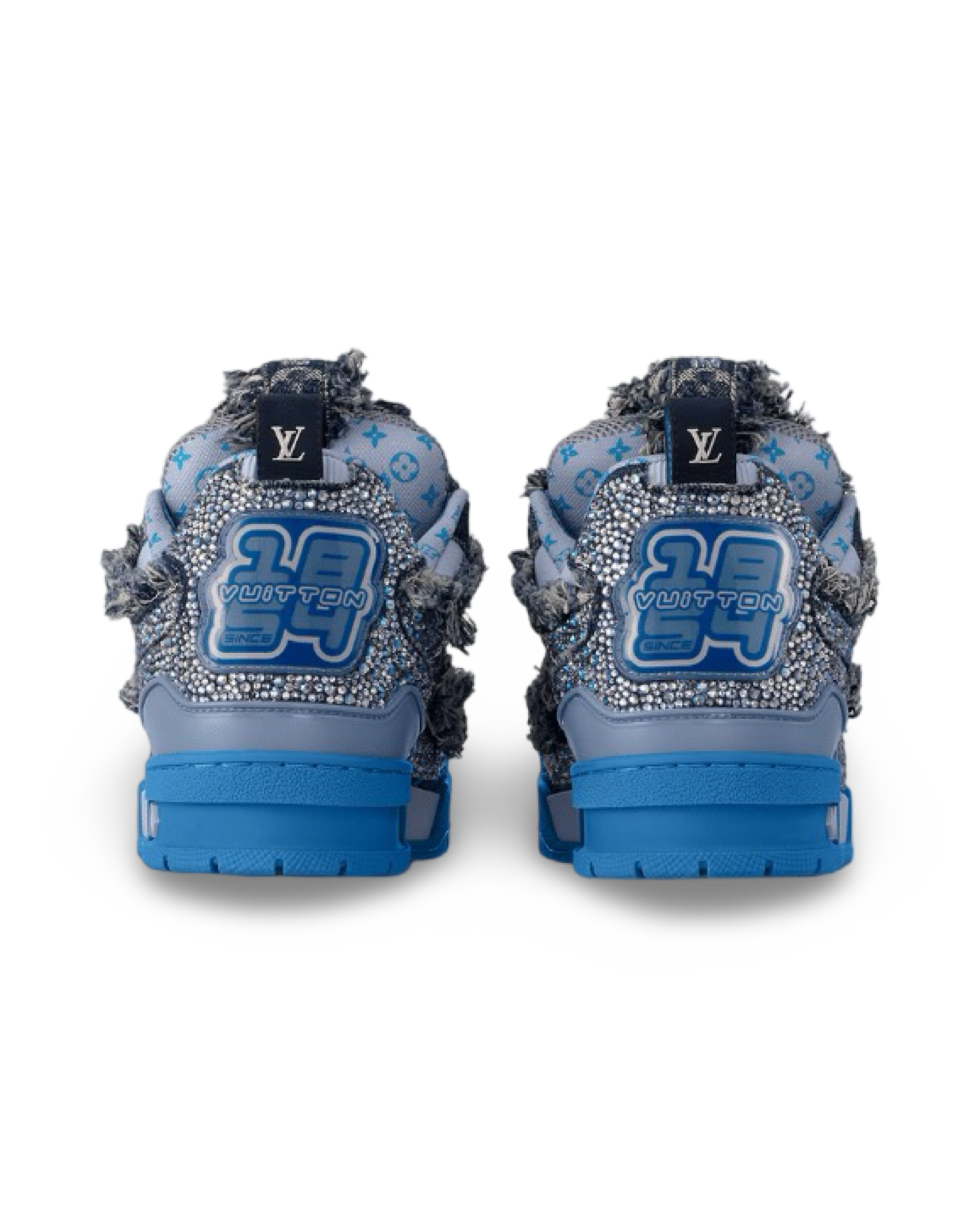 Louis Vuitton LV Skate Sneaker 'Blue Swarovski'