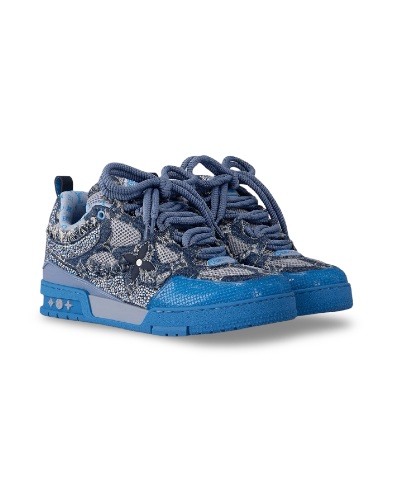 Louis Vuitton LV Skate Sneaker 'Blue Swarovski'