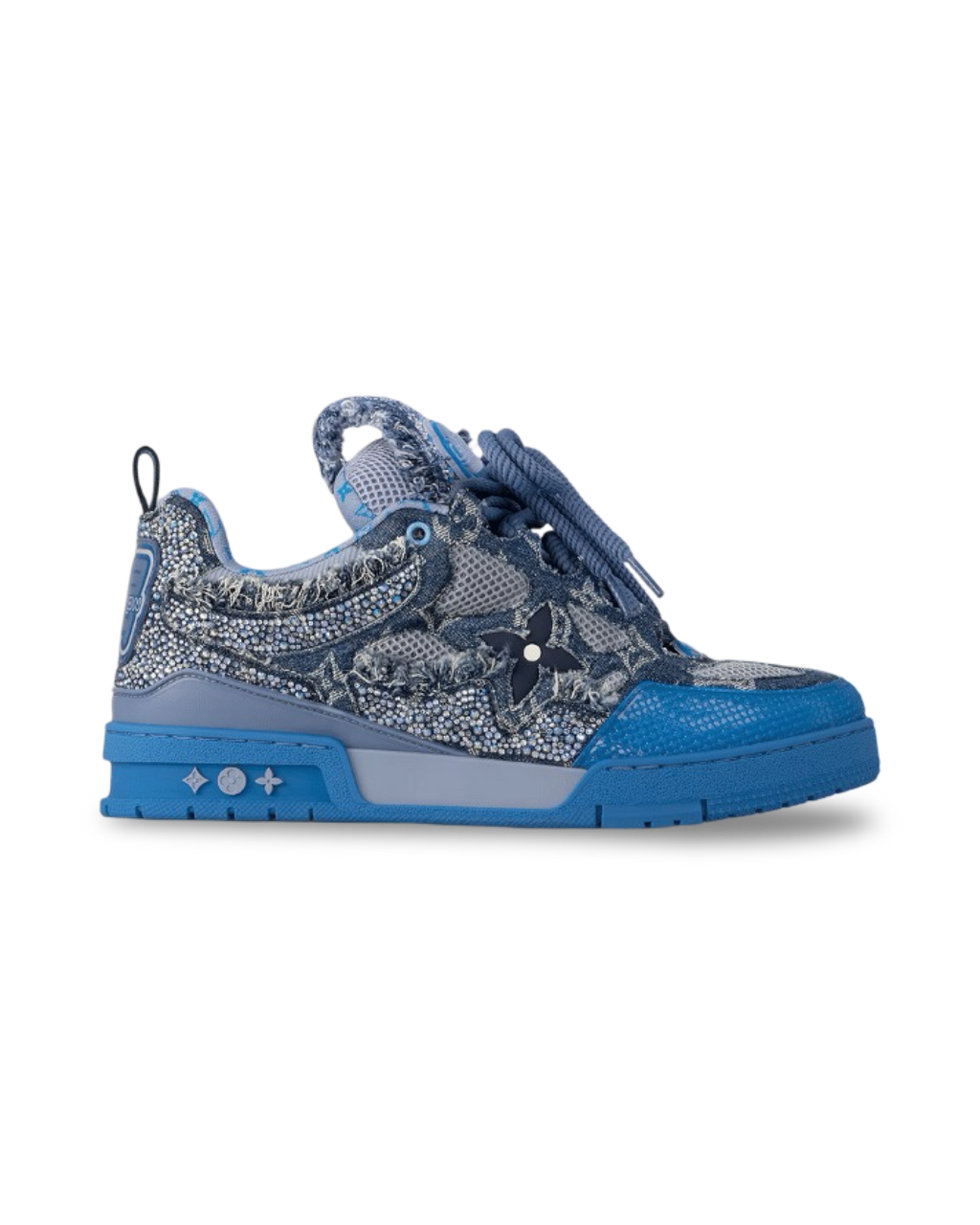 Louis Vuitton LV Skate Sneaker 'Blue Swarovski'