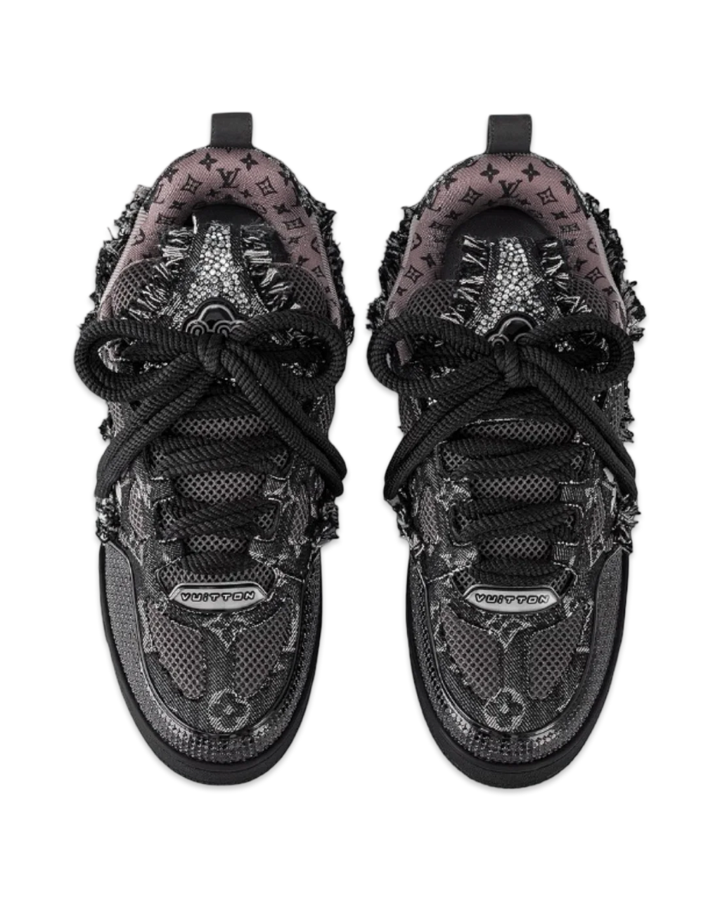 Louis Vuitton LV Skate Sneaker 'Black Swarovski'