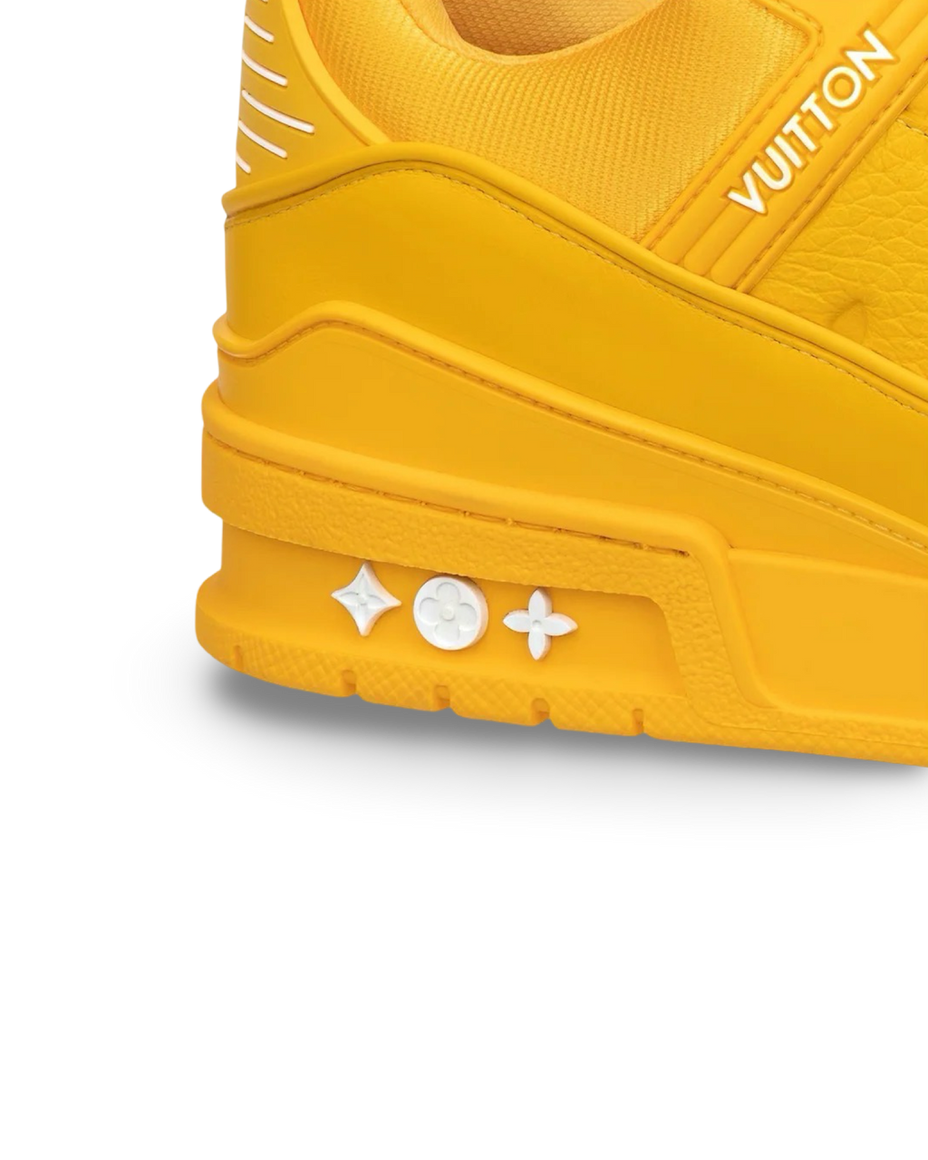 LV Trainer 'Yellow Embossed'