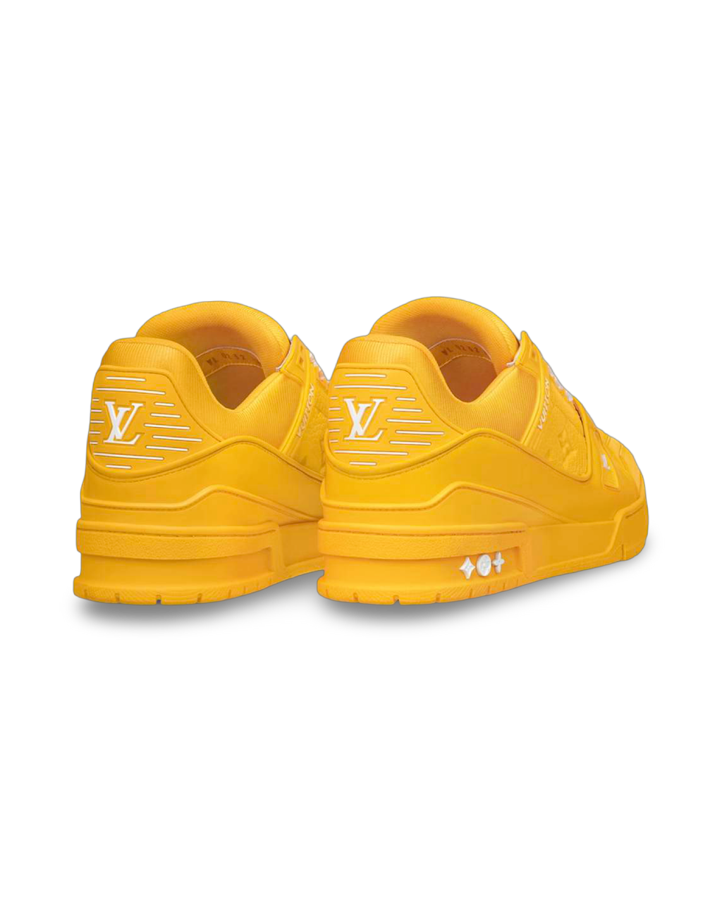LV Trainer 'Yellow Embossed'