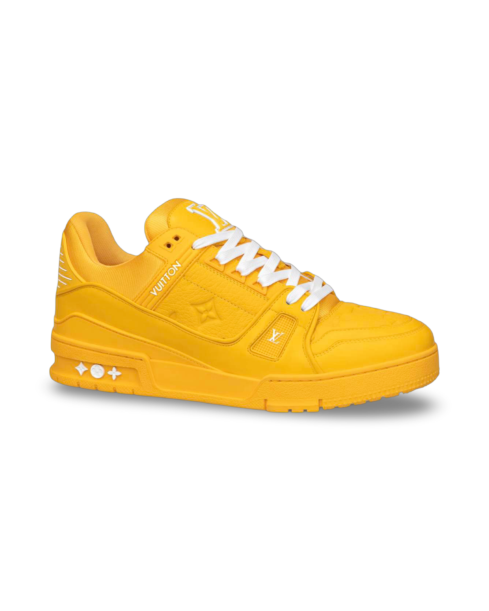 LV Trainer 'Yellow Embossed'