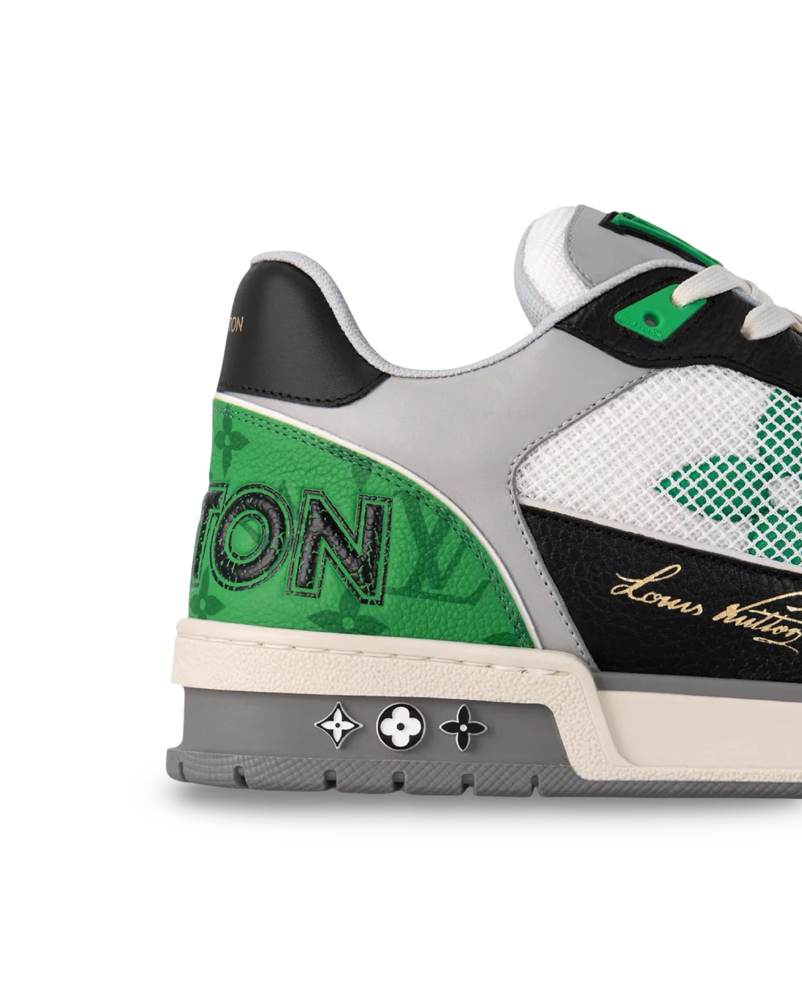 Louis Vuitton Trainer Sneaker Green