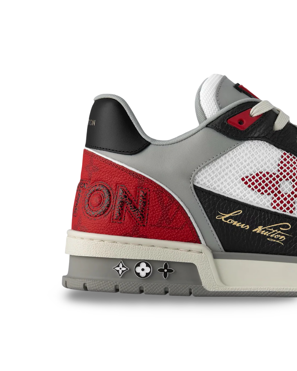 Louis Vuitton Trainer Sneaker Red