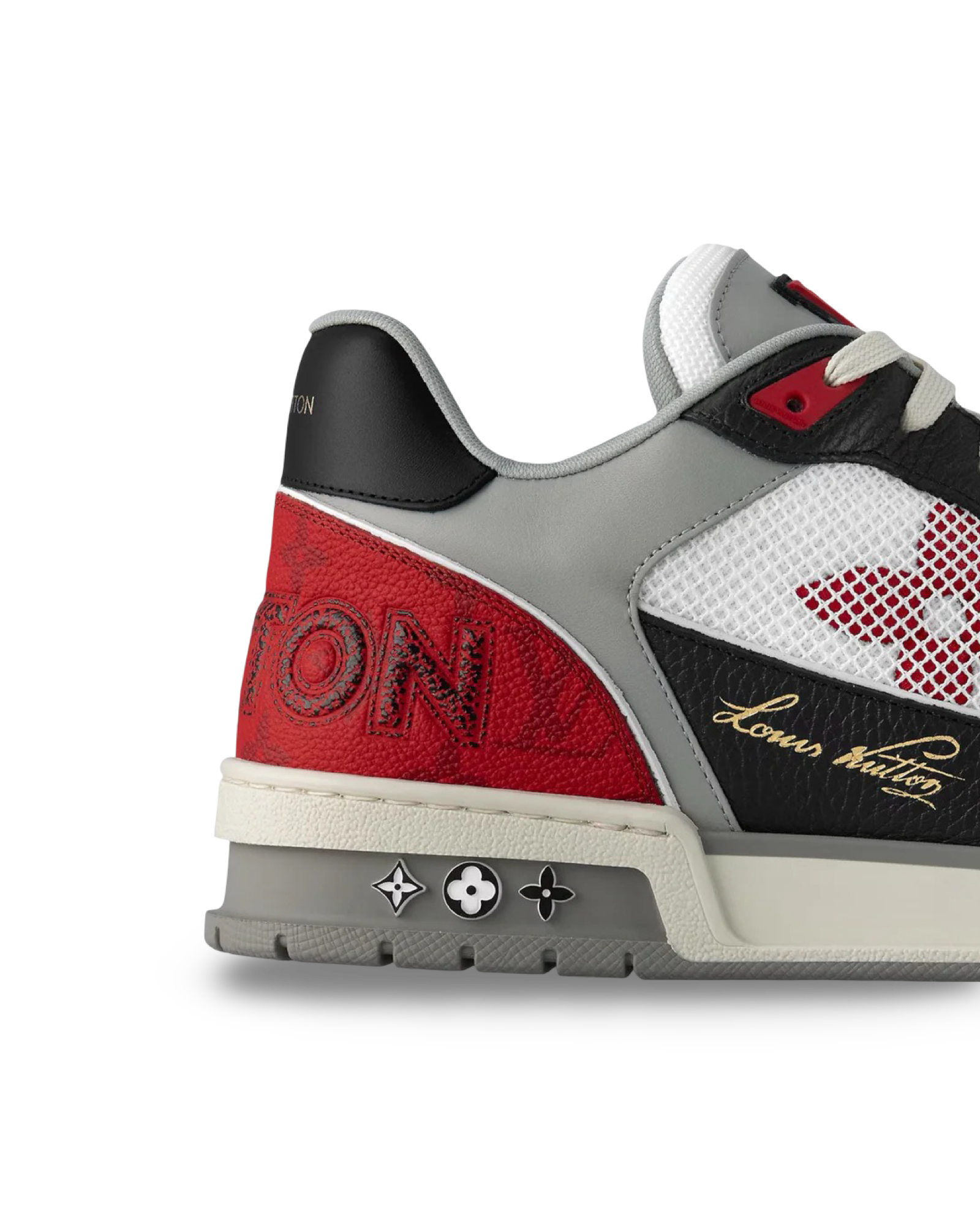 Louis Vuitton Trainer Sneaker Red
