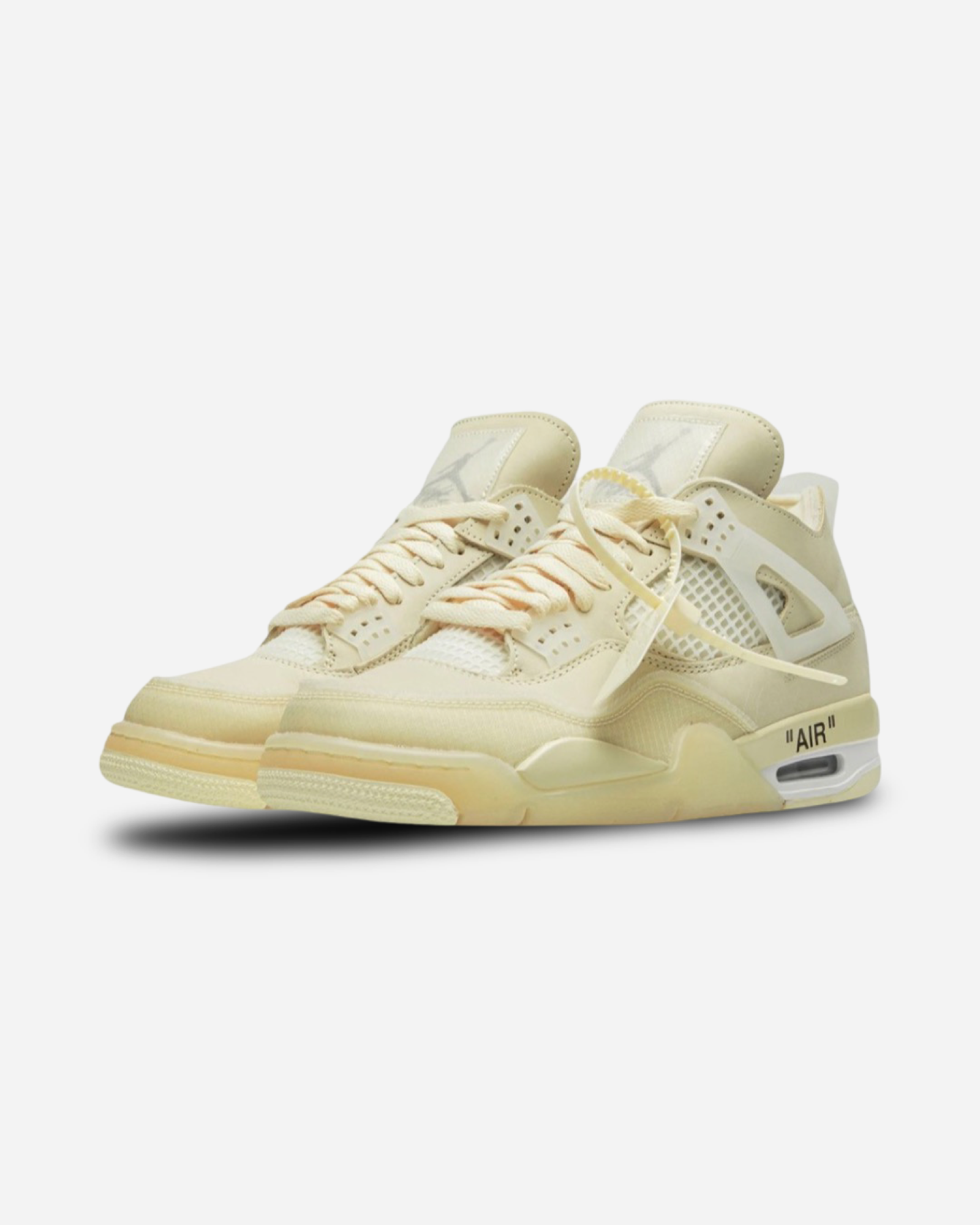 Off-White x Air Jordan 4 Wmns Sp 'Sail'
