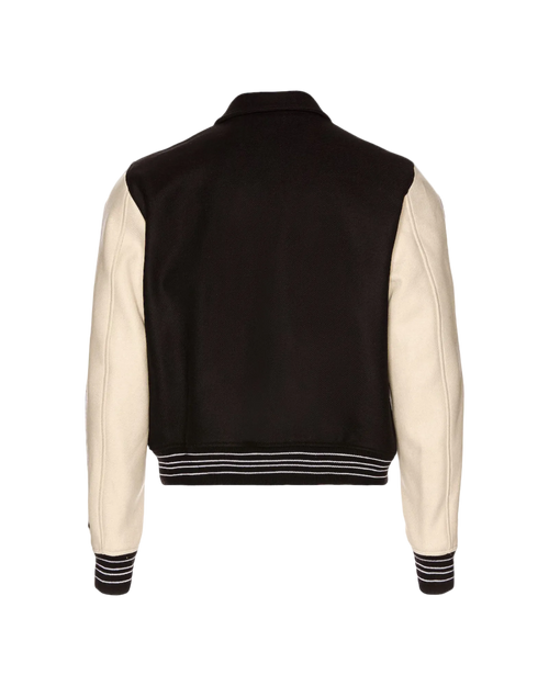 Amiri Bones Varsity Jacket 'Black'