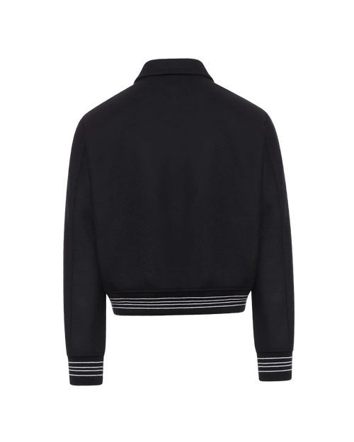 Amiri Bones Varsity Jacket 'Black'