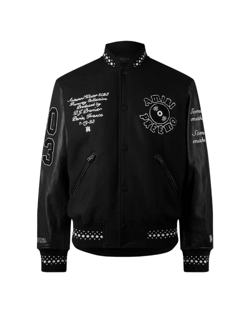 Amiri Logo-Appliqué Varsity Jacket