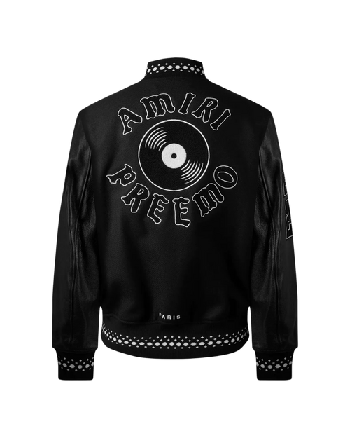 Amiri Logo-Appliqué Varsity Jacket