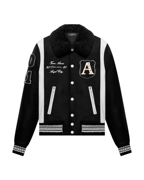 Amiri Always On Point Varsity Bomber Jacket