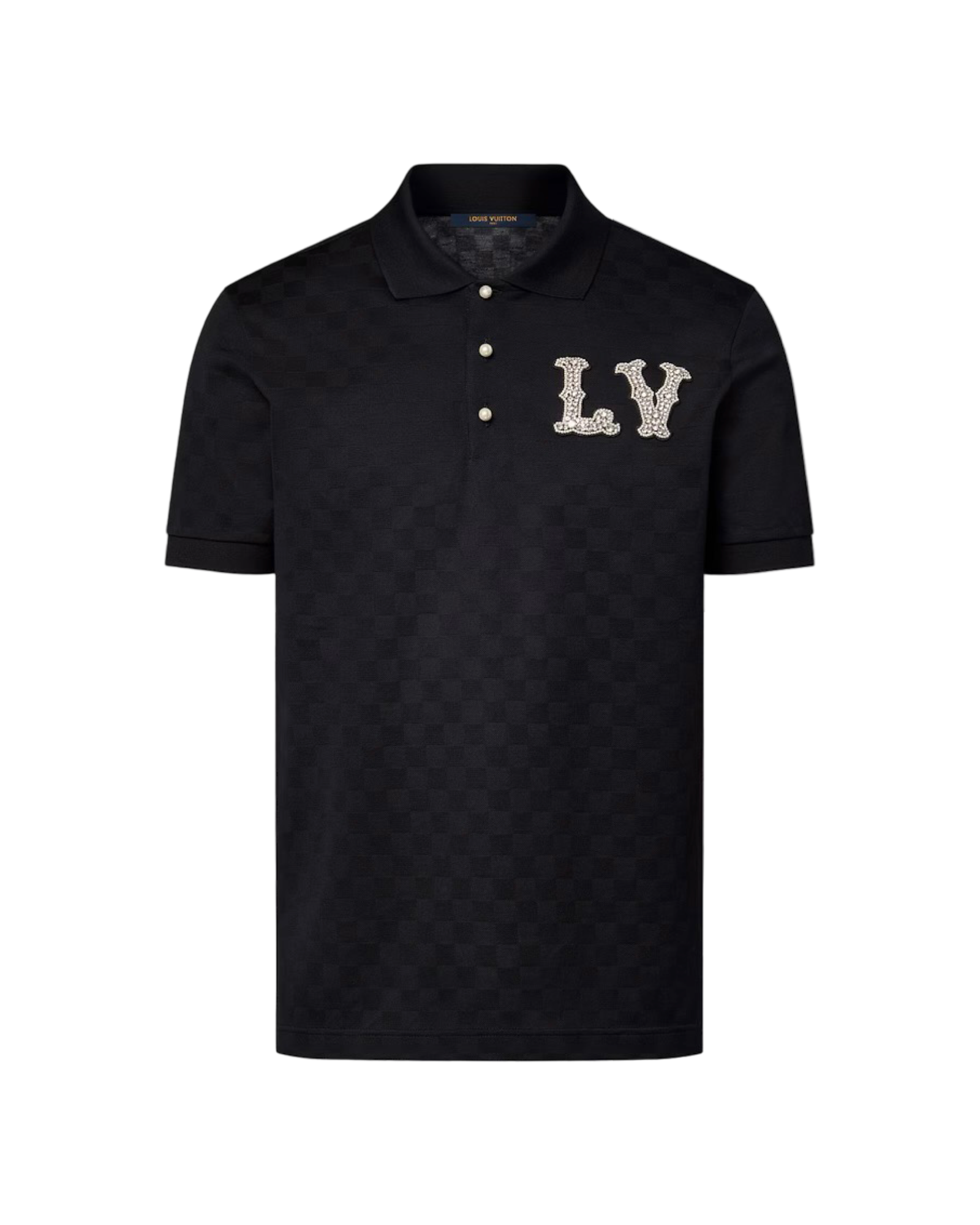 Louis Vuitton Cotton Pique Polo Embroidered LV Patch