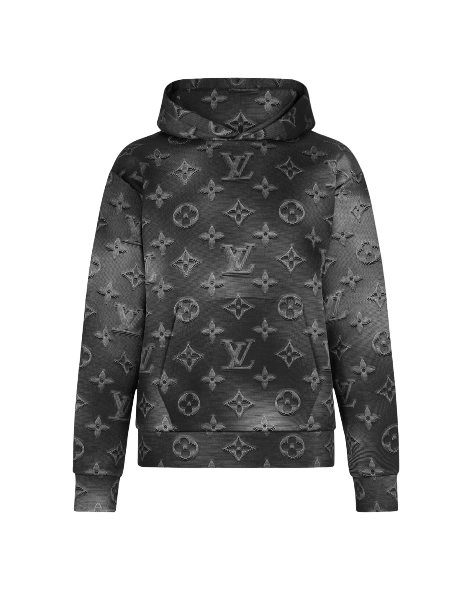 Louis Vuitton 2054 Monogram Hoodie Black