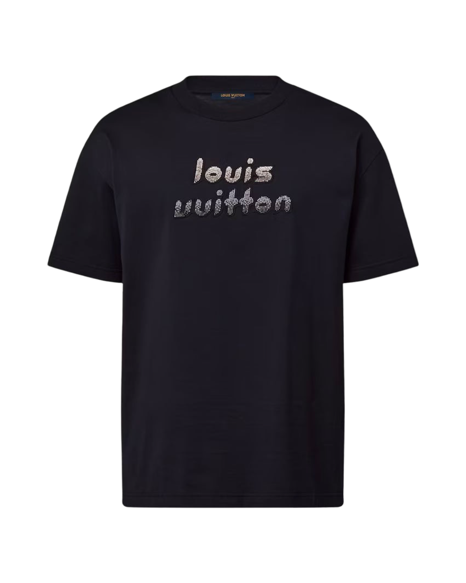 Louis Vuitton Bead-Embroidered Cotton T-Shirt