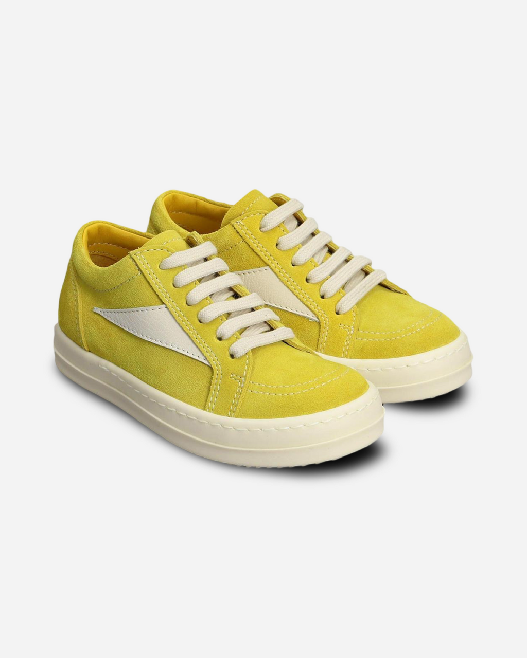 Rick Owens Vintage Low Top Canvas Sneakers ‘Yellow’