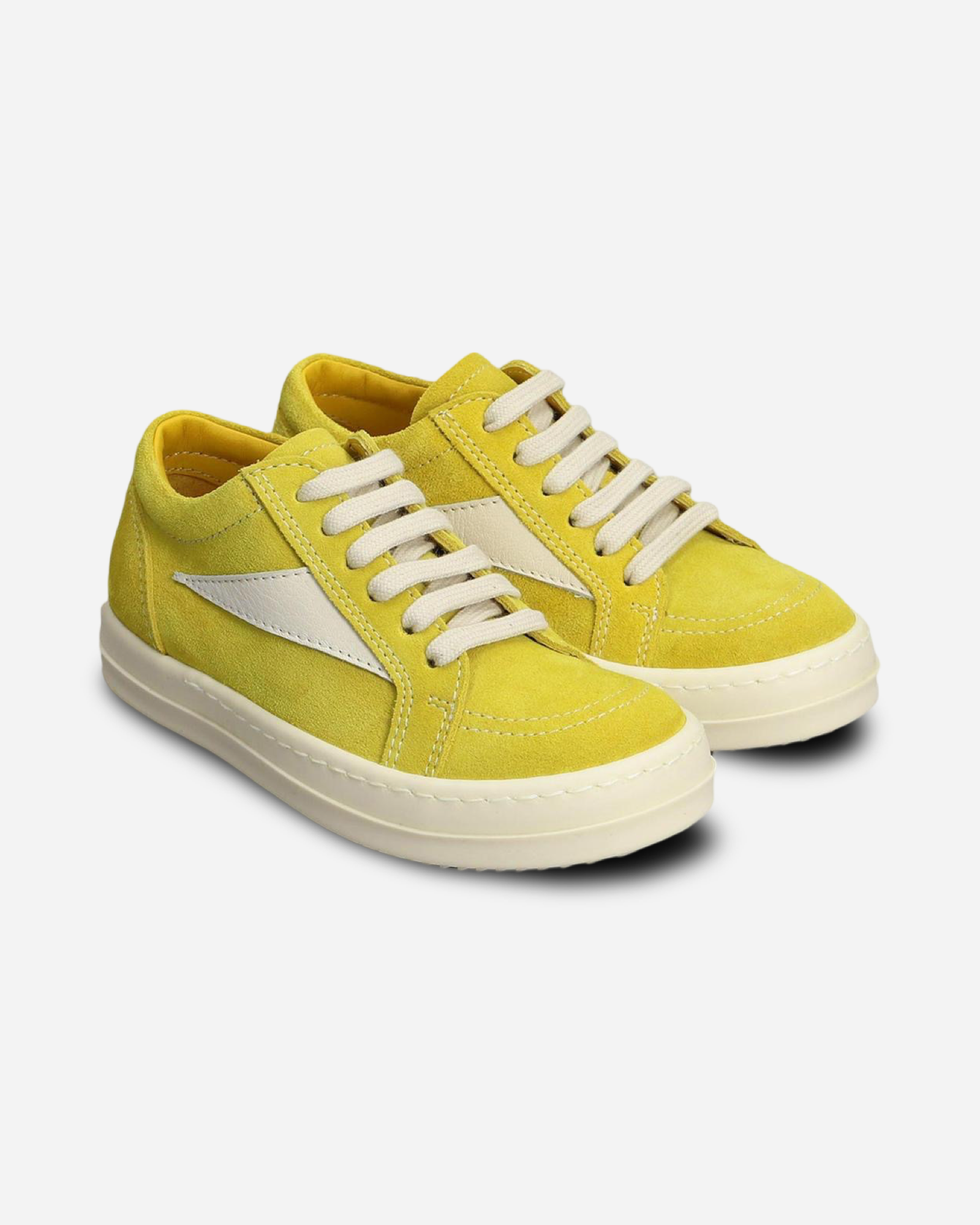 Rick Owens Vintage Low Top Canvas Sneakers ‘Yellow’