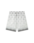 Casablanca Gradient Heart Monogram Silk Shorts