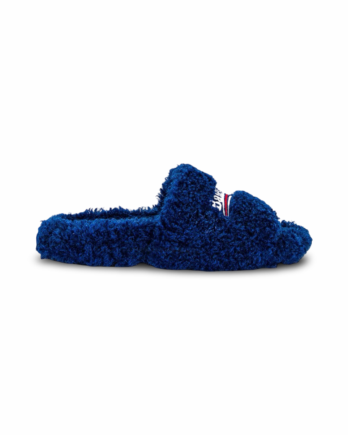 Balenciaga Political Campaign Furry Slide Sandal