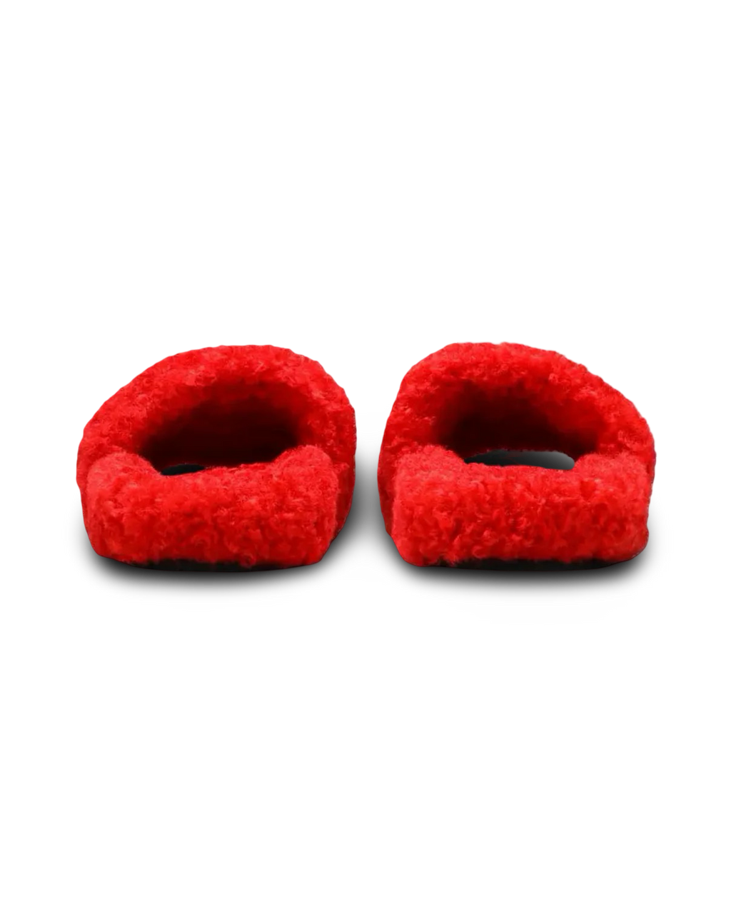 Balenciaga Political Campaign Furry Slide Sandle