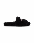 Balenciaga Political Campaign Furry Slide Sandal