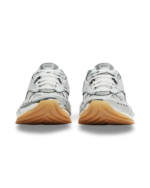 Bottega Veneta Orbit Sneaker 'Silver / White / Optic White Rubber'