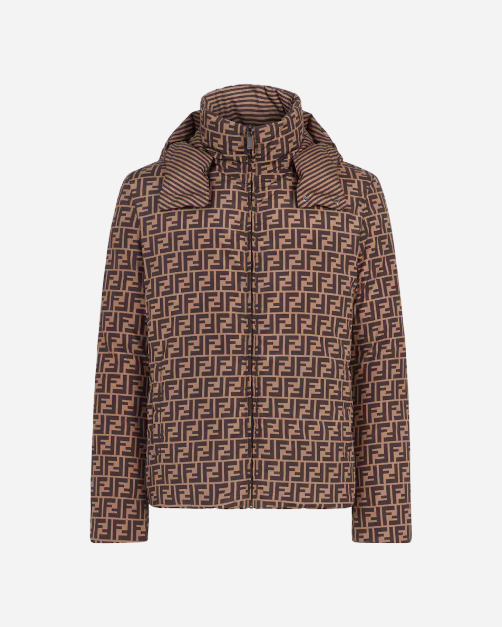 Fendi FF Puffer Reversible Hooded Jacket
