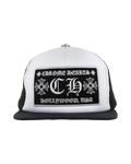Chrome Hearts CH Hollywood Trucker Hat 'Black/White'