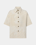 Louis Vuitton Damier Short-Sleeved Denim Shirt - Creps City