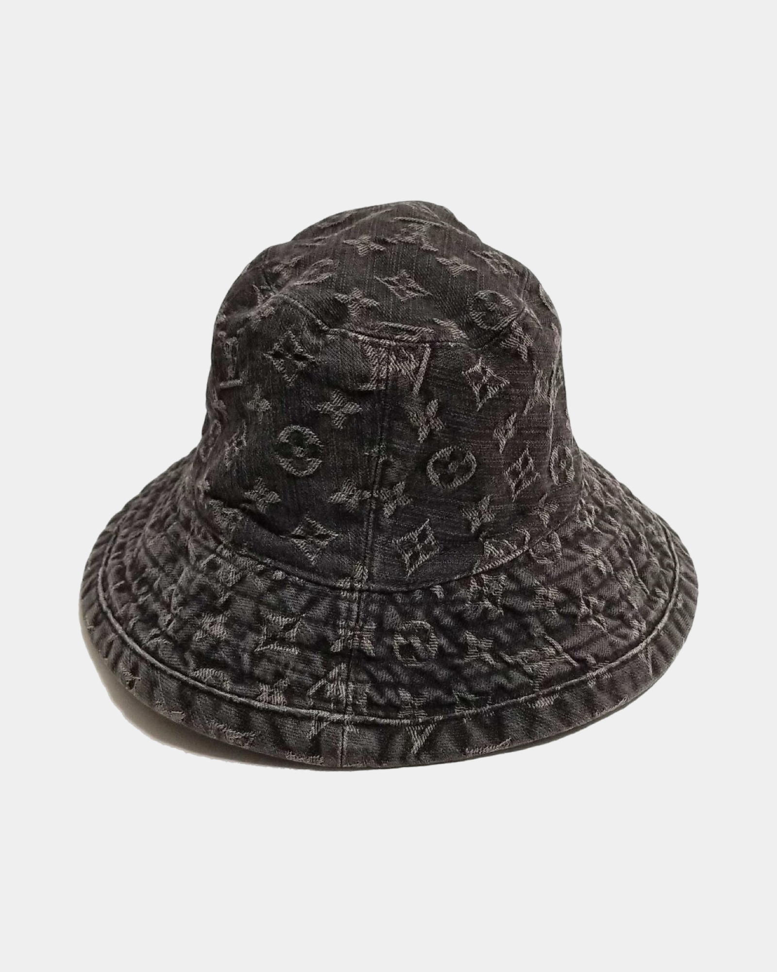 Louis Vuitton Denim Monogram Bucket Hat - Creps City