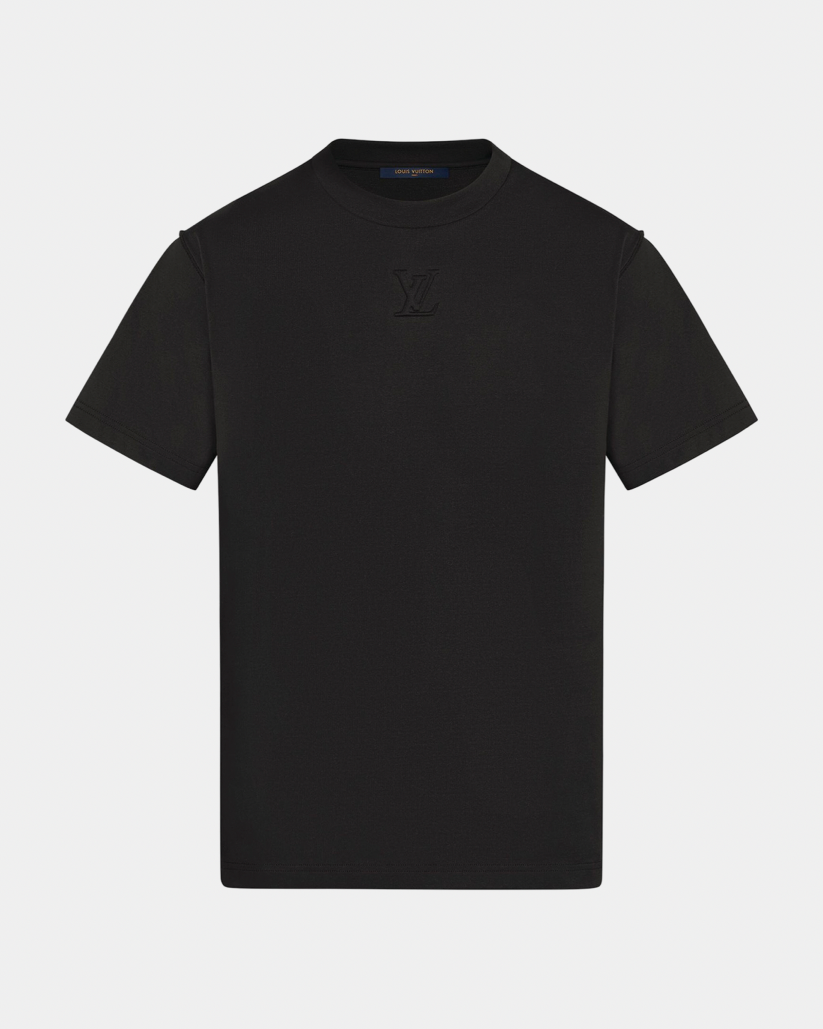 Louis Vuitton Embossed LV T-Shirt Black - Creps City